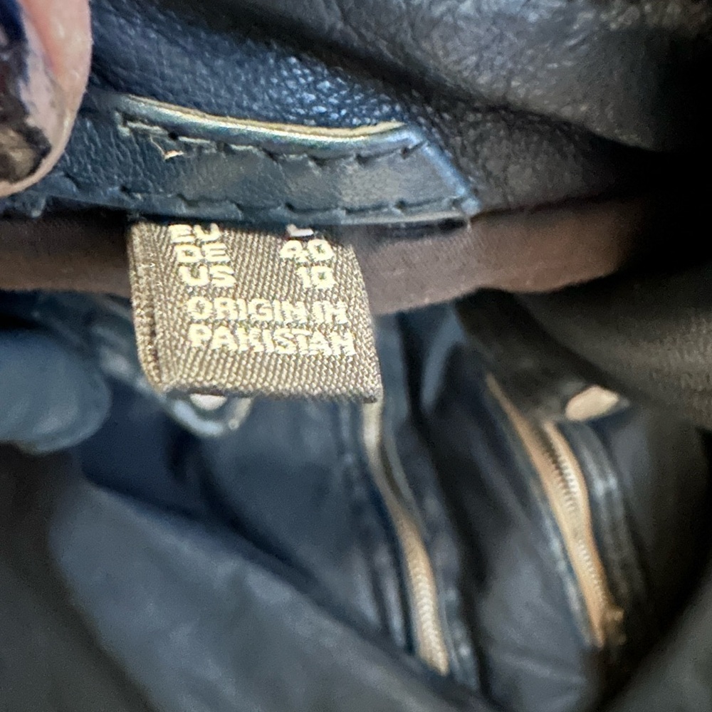 Mauritius Leather Jacket 10 Medium - image 3